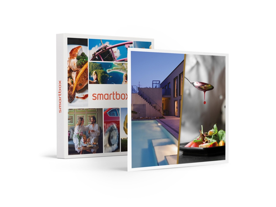 Caja Regalo SMARTBOX 1 noche en hotel de 4* y cena gourmet con botella de vino