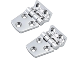 Charnières De Bateau Y Anges Droits En Acier Inoxydable 316, 2 Piezas, Avec 5 Trous, 54mm 66mm,