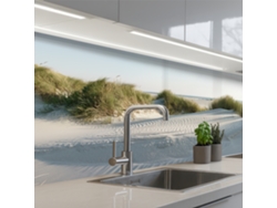 Paneles antisalpicaduras para cocina con diseño playero - Naturaleza - Duna 150x80 cm