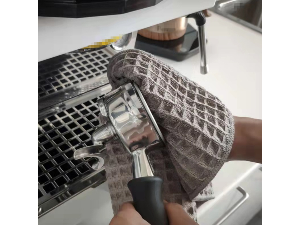 Paño de limpieza creativo para cafeteras, toalla superabsorbente para baristas