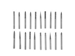 Broca De Acero De Tungsteno Con Diseño De Doble Ranura Para Mecanizado Y Fabricación De Moldes.