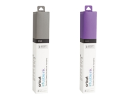 4 hojas de transferencia - Gris/ Violeta- CRICUT