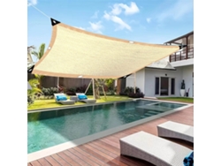 Toldo Rectangular De Sombra Para Exteriores (3x4m)