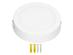 2026-lámpara De Techo Led 12w Alta Brillo Luz Suave 6500k Luz Blanca Instalación En Superficie Fixture 85-265v