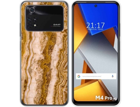Carcasa para Xiaomi Poco M4 Pro 4G TUMUNDOSMARTPHONE Dibujos Mármol 10 Multicolor