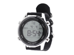 Reloj Deportivo Digital Impermeable Con Doble Huso Horario Para Hombre
