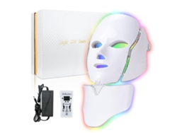 Máscara Facial Led, 7 Colores, Terapia De Luz Roja, Instrumento De Cuidado De La Piel En El Hogar, Anti-arrugas, Blanqueamiento, Lifting