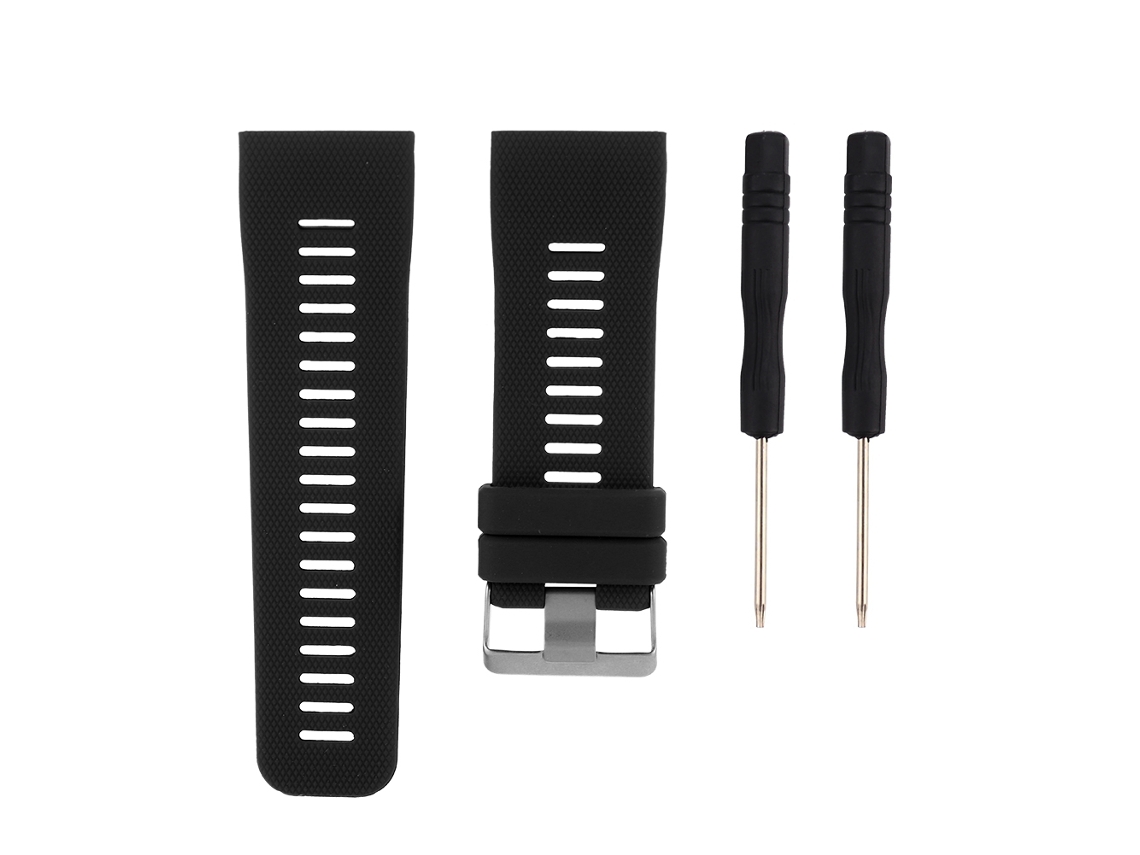 Correa De Silicona Para Reloj Garmin Vivoactive Hr, Correa De Repuesto De Acero Inoxidable.