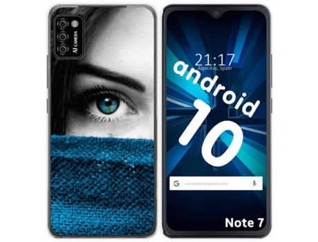 Carcasa Cubot Note 7 TUMUNDOSMARTPHONE Dibujos Multicolor