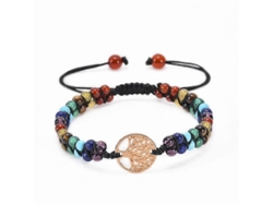 Pulsera Árbol de la Vida, Piedra Natural Tejida de Doble Capa, Pulsera de Cristal Turquesa, Pulsera de Cuentas de Yoga, Nostalgia88