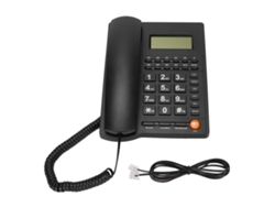Teléfono fijo (sin batería, brillo ajustable)