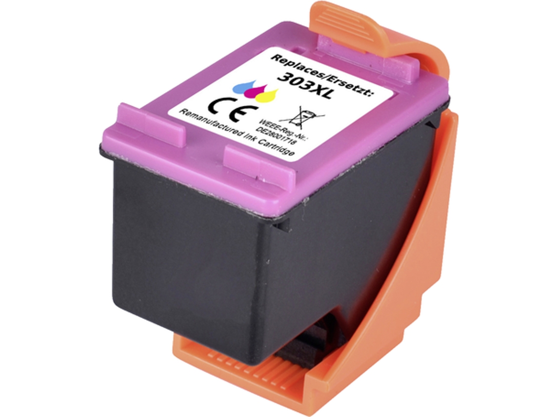 Tinta compatible con HP 303 XL (cian, magenta y amarillo, RF 5705438) Renkforce (T6N03AE)