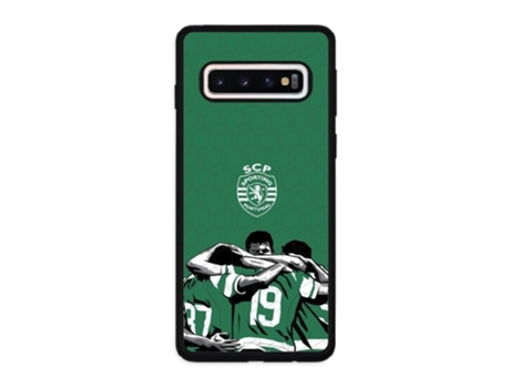 Funda Móvil Oficial Club Lisboa para Samsung Galaxy S10 PHONECASES3D Piel Sintética