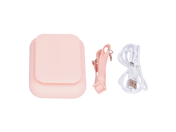 Collar de escritorio USB portátil con diseño de viento para exteriores y oficina.