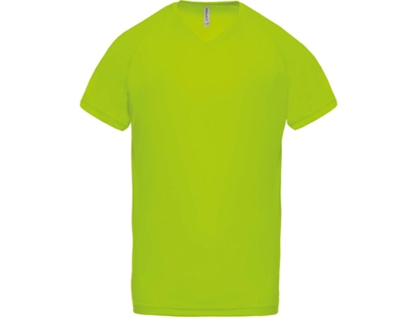 Camiseta de Hombre para Deporte PROACT Multideportes Poliéster Verde (2XL)