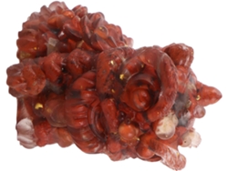 Decoración, Estatuilla Coleccionable De León De Cristal Rojo 6