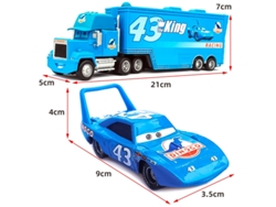 Set takara tomy pixar car 3 jackson mack uncle truck 1:55 diecast metal car model toy boy christmas gift