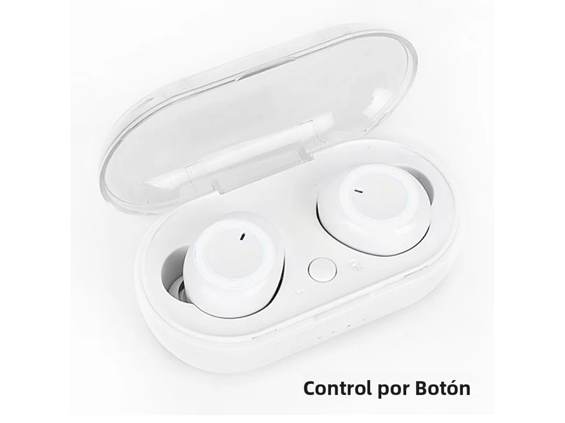 (2) Auriculares Inalámbricos Bluetooth Con Cancelación De Ruido, Funciones Impermeables Y Micrófono.