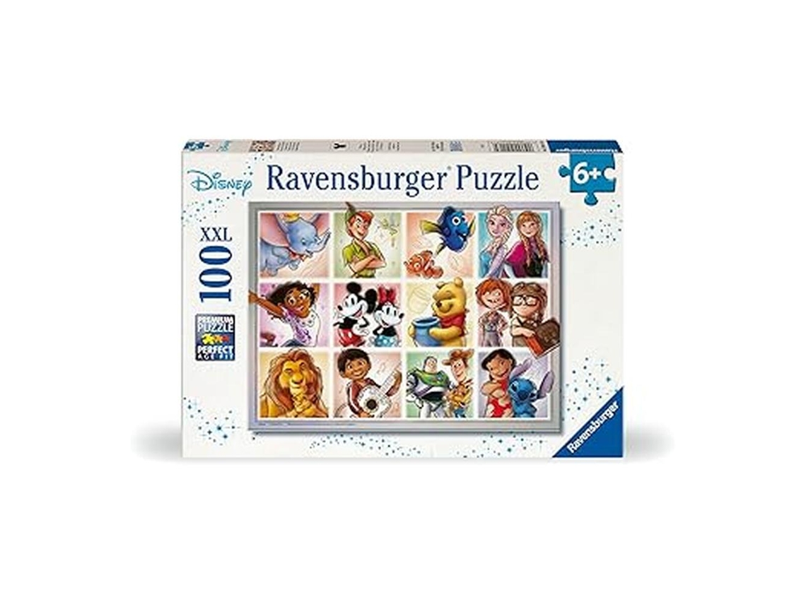 Rompecabezas multipersonaje Disney Ravensburger de 100 piezas XXL 12004118 P25ravensburger