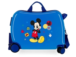 Mala de Viaje DISNEY Enjoy The Day Mickey (Azul - 50 x 38 x 20 cm)