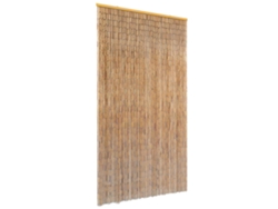 Mosquitera VIDAXL Marrón Bambú (100 x 220)
