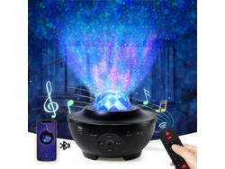 Proyector De Luz De Estrellas Para Dormitorio Con Altavoz Bluetooth, Para Decoración Del Hogar.