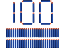 100 piezas 7,2 cm ventosa dardos recarga balas espuma flechas accesorios para Nerf n-strike Elite Series (ventosa) UISAVE