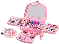 Maquillaje Para – Kit De Maquillaje De Juego Para Niñas – Cosméticos Naturales Lavables Para Edades
