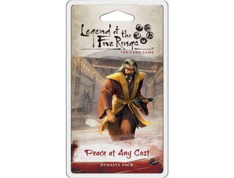 Juego de Cartas FANTASY FLIGHT Legend of the Five Rings LCG: Peace at Any Cost (Edad Mínima: 14 Años - Dificultad: Intermedio)