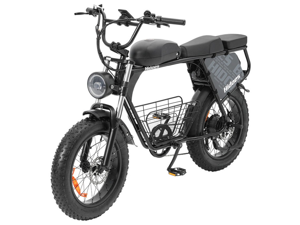 Bicicleta Eléctrica Hidoes B9 750w 48v 33.8ah Plegable Neumáticos Fat Bike E-bike Compacta Urbana Freno Disco Suspensión Total Autonomía 150km