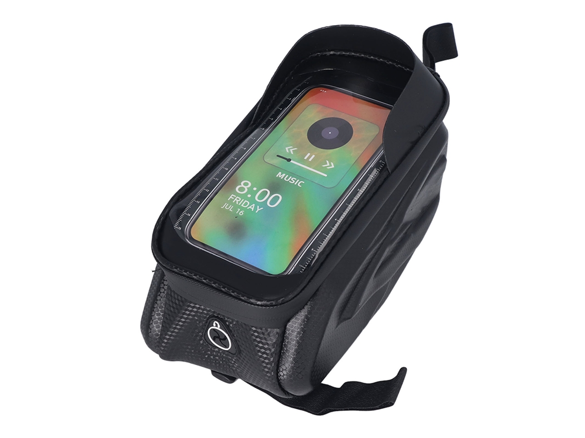 2026-bolsa De Teléfono Para Bicicleta Impermeable Con Tocadera Marco Delantero Funda Soporte Para Teléfonos Hasta 7.2 Pulgadas
