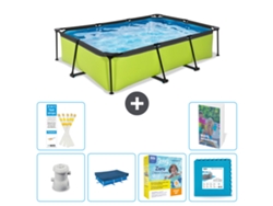 Exit-toys Piscina Exit Retangular - 300x200x65 Cm - 7-peças S218