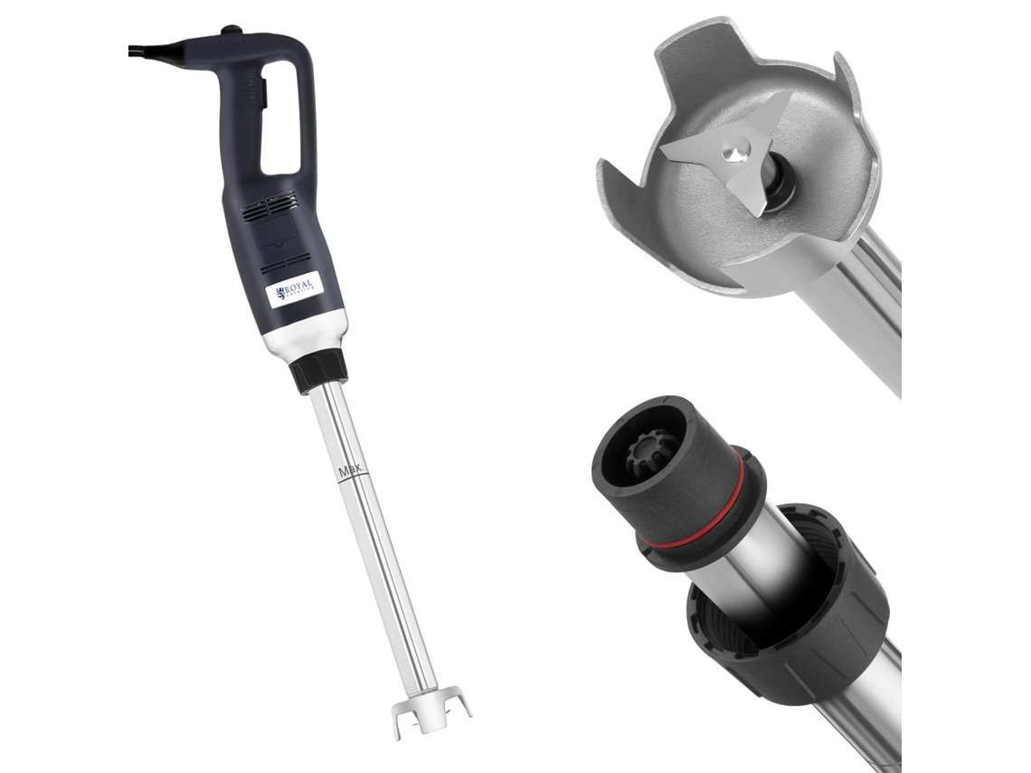 Batidora potente, batidora de mano, brazo robot de 400 mm, 500 W, 230 V, Royal Catering