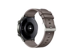 Correa de piel sintética antialérgica Timovo® para Huawei Watch GT 2 Pro, hebilla de acero inoxidable gris