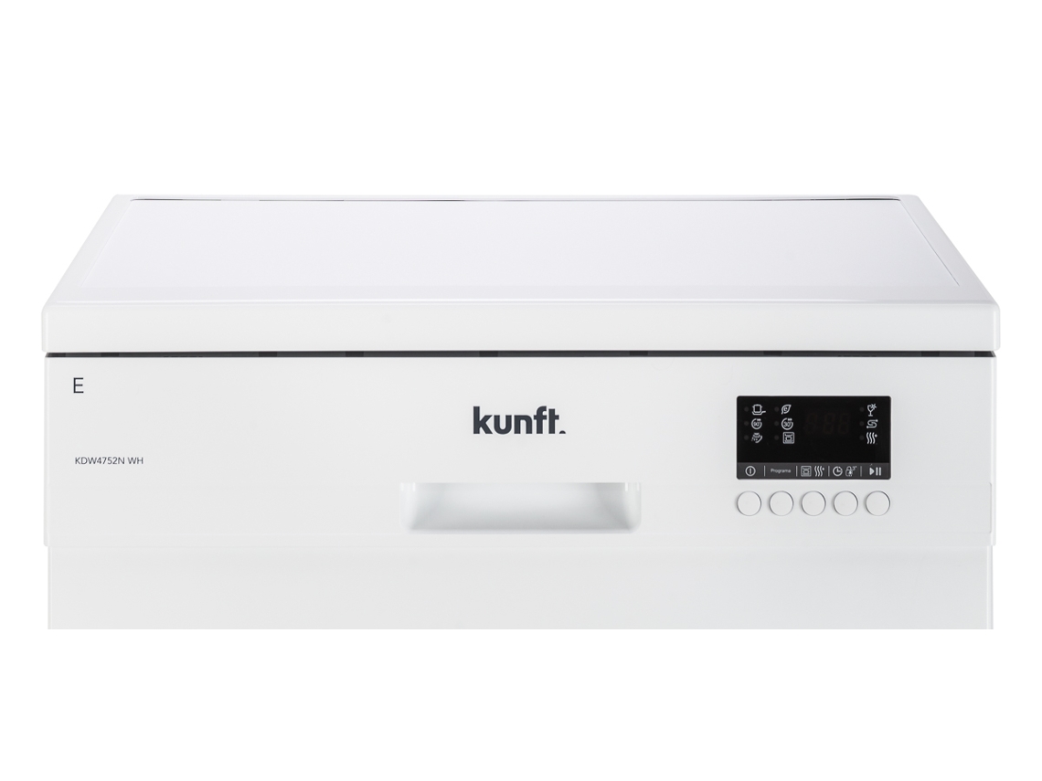 Lavavajillas KUNFT KDW4752N WH (12 Cubiertos - 60 cm - Blanco)