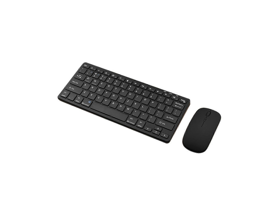 Teclado y ratón inalámbricos Bluetooth recargables con tres modos de funcionamiento, compatibles con tabletas y ratones. Everley891