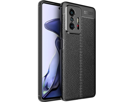Funda Xiaomi 11T Pro Rugged Leather 1 (Negro)