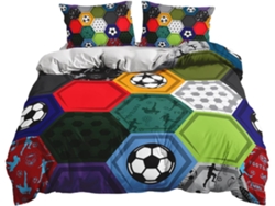 Funda Nórdica Diseño Juego Ropa Cama Microfibra Niños Adolescentes Funda Almohada 50 X 75 Cm 140 200