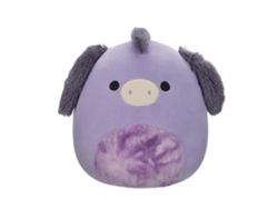 Peluche original de Squishmallows, Deacon, el burro morado, 30 cm, peluche de Jazwares