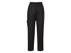 Pantalones de combate para mujer: comodidad y estilo para el día a día / Negro, talla grande / L Portwest