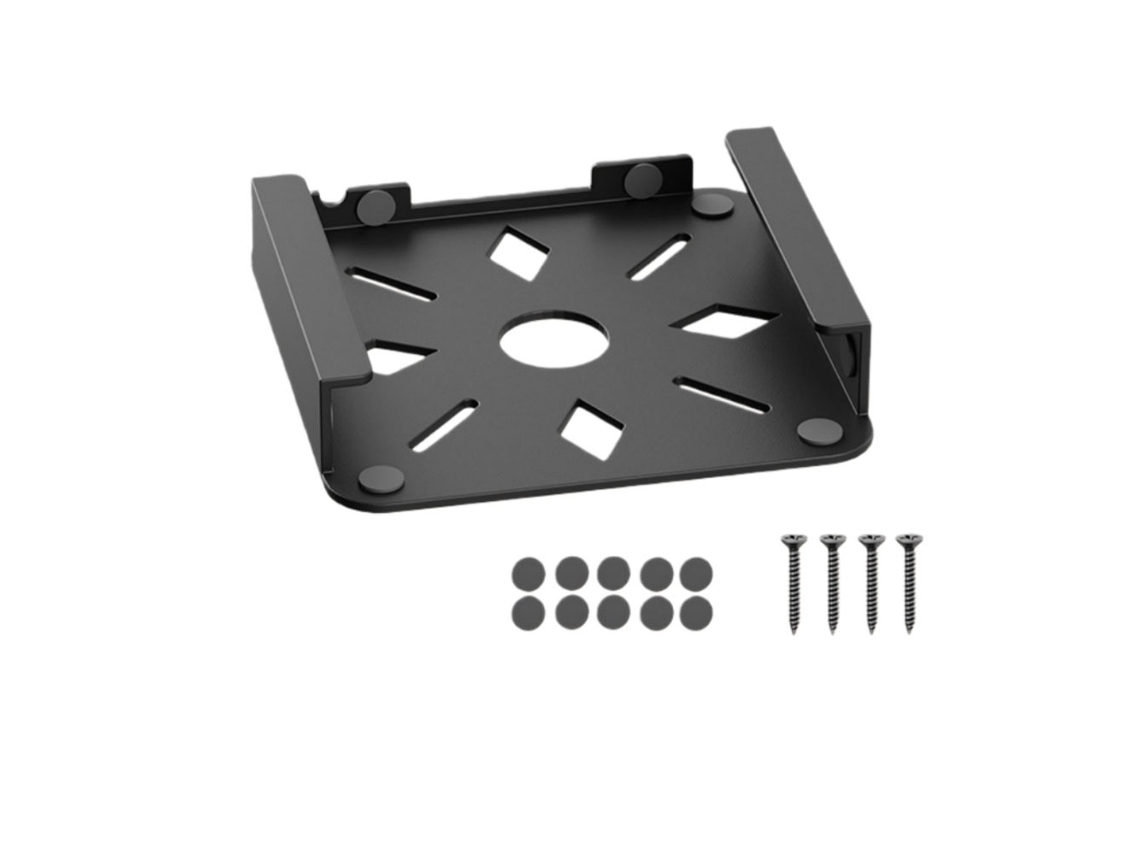 Soporte De Pared Para Mac Mini - Acero Al Carbono, Ahorro De Espacio Compatible Con Apple Mac Mini