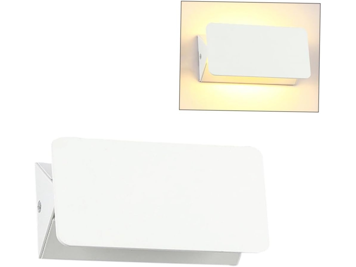 Aplique De Pared Led De 5w, Luminaria Decorativa Para Dormitorio O Sala De Estar, Iluminación Directa E Indirecta. Dimensiones