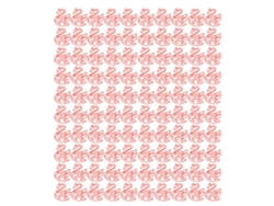 100 Clips Papel Forma Cisne Proceso De Galvanoplastia Portátiles Lindos Metálicos Para Hogar Escuela