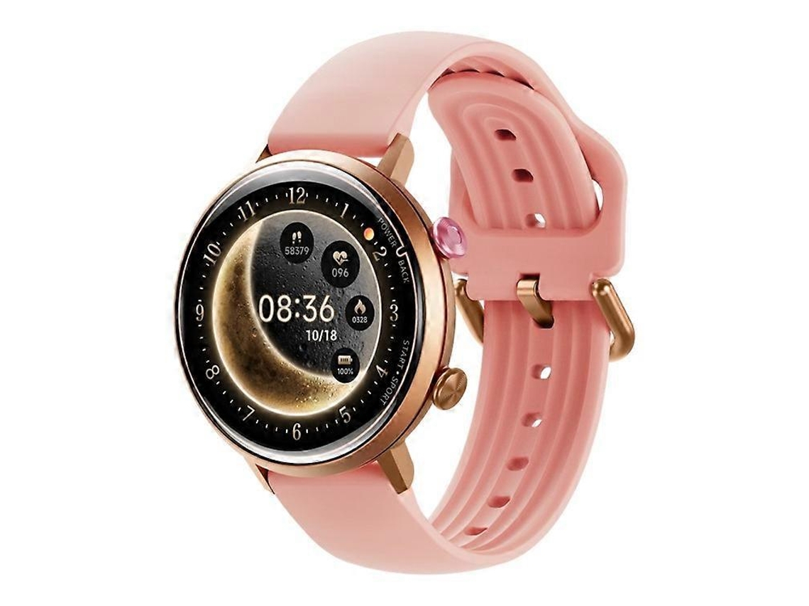 Reloj inteligente W2 para mujer, pantalla AMOLED de 1,32 pulgadas, monitor de salud, resistente al agua hasta 5 ATM, monitor de actividad física. Ly Ebike
