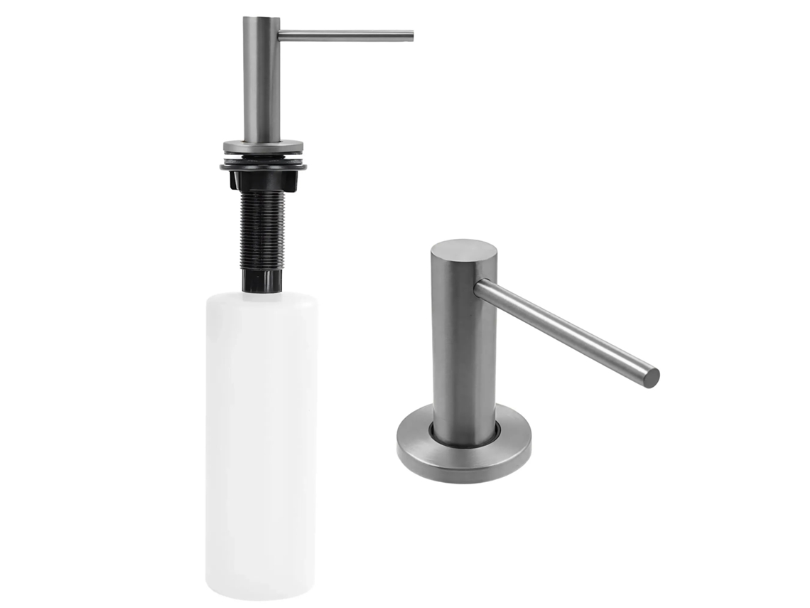 Dispensador De Jabón Rea Dex Brush Nickel