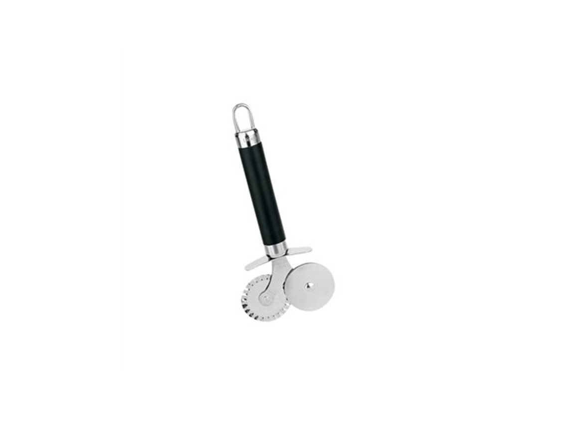 Cortador De Ruleta Doble De Acero Inoxidable Con Silicona Luxe 2924 Lifestyle