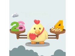 Ats-balanza Educatsiva Con Animales Cómicos Juguete Interactivo Padre-hijo Para Matsemático By-808