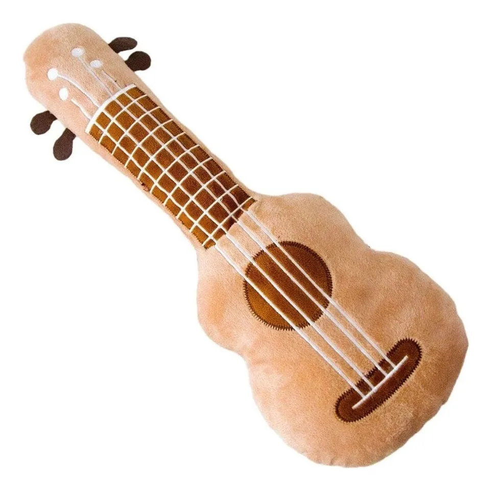 Almohada con forma de guitarra, ukelele de peluche, regalo de Svayotoy