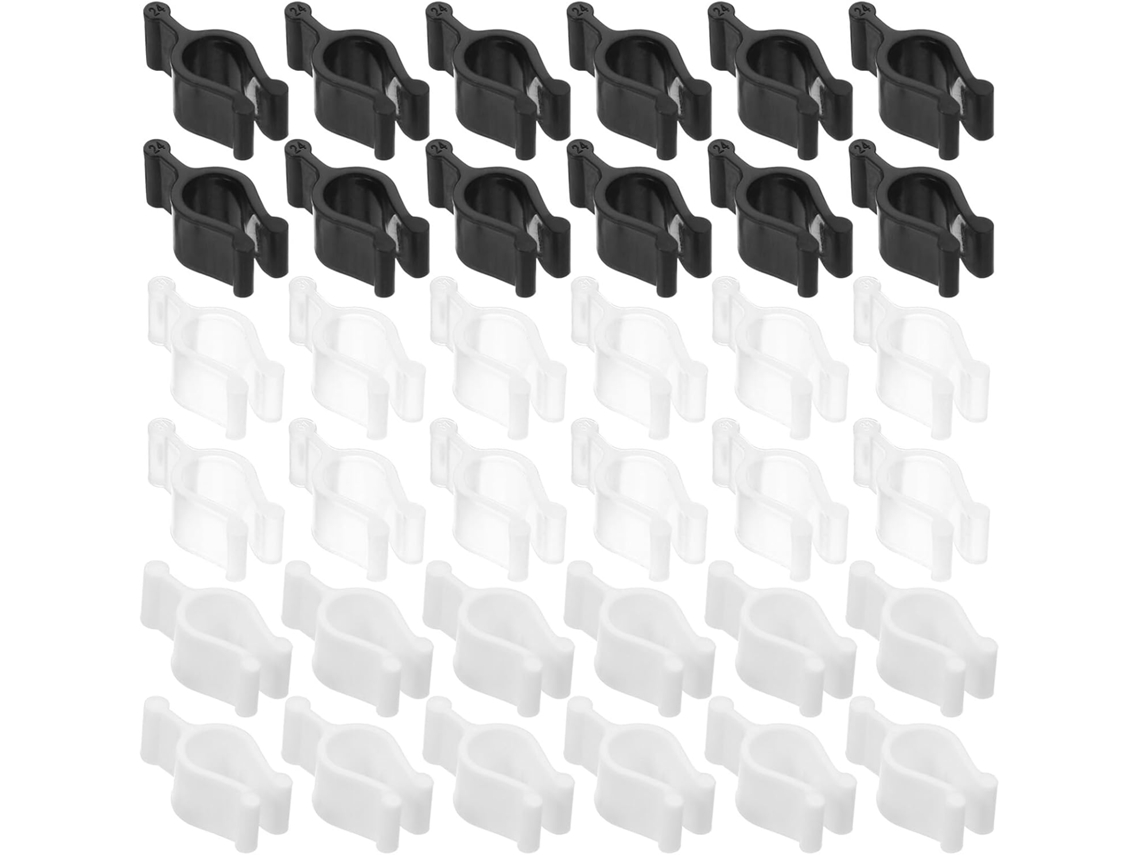 Clip De Verrouillage Para Pompe Cosmétique Plastique 90 Pcs Compatible Pompes 20/24 Mm Verrou Ant...
