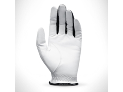 Guantes de golf blancos transpirables para hombre, para una mano, aptos para jugadores diestros y zurdos.